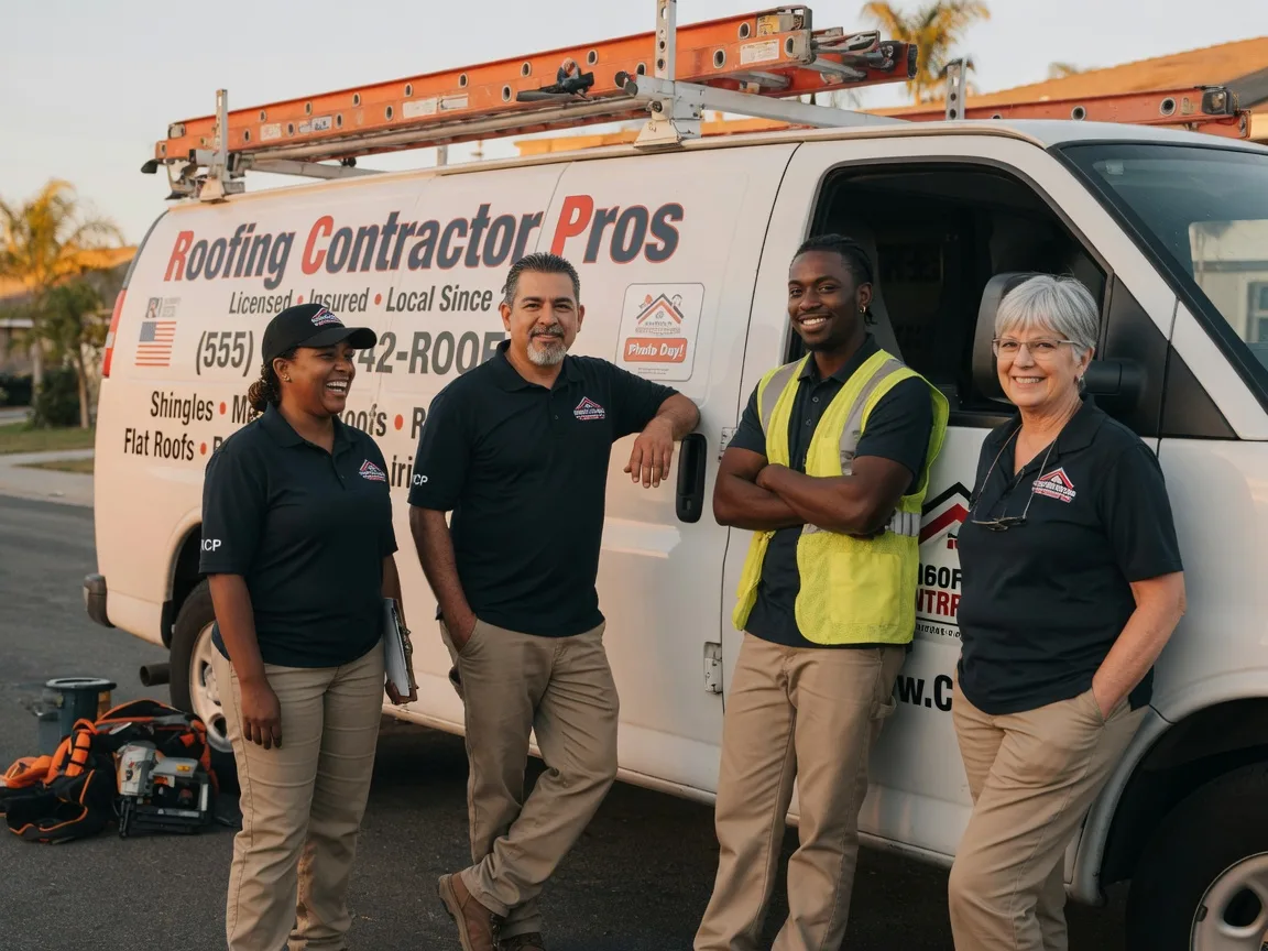 Local Roofing Contractors company in Paris Crossing, IN